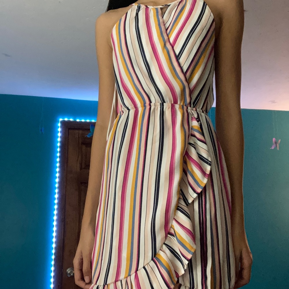 Fruity colored dress